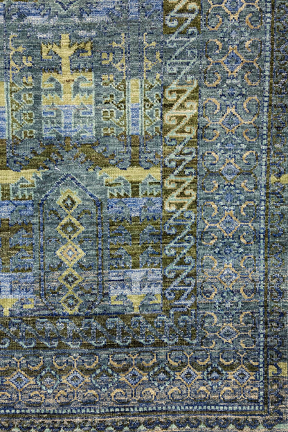 Baluchi Abrash Handwoven Tribal Rug, J87754