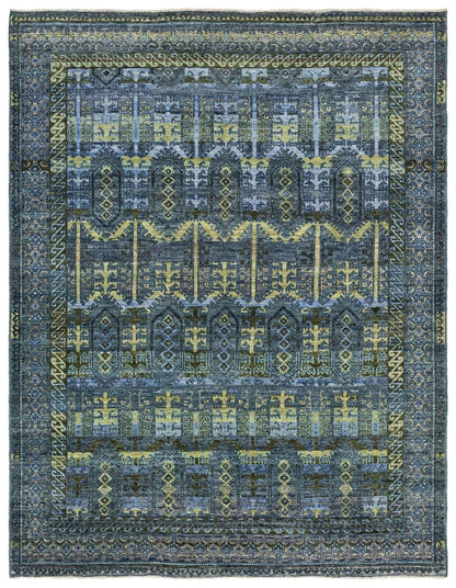  Baluchi Abrash Handwoven Tribal Rug