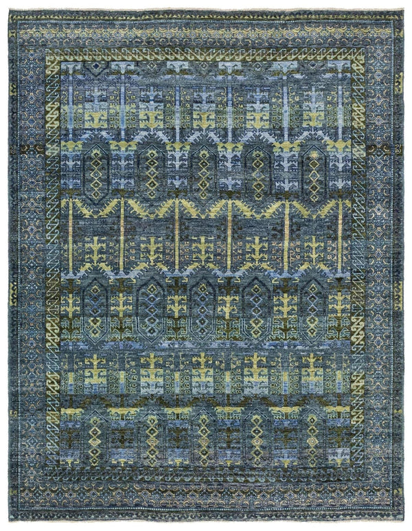 Baluchi Abrash Handwoven Tribal Rug, J87754