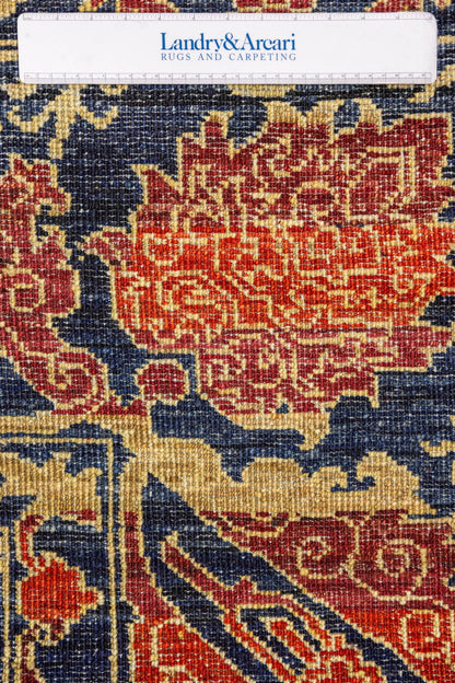 Garous Abrash Handwoven Tribal Rug, J87755