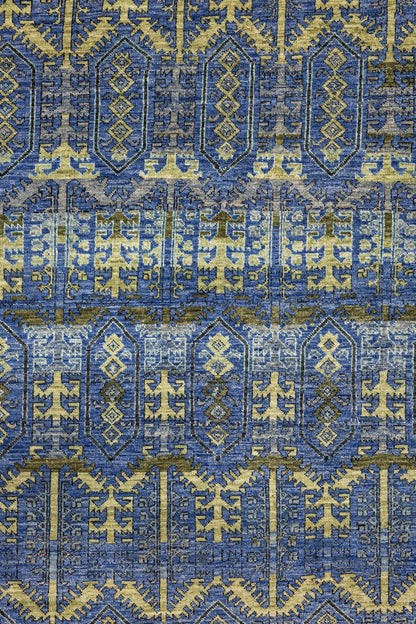 Baluchi Abrash Handwoven Tribal Rug, J87757