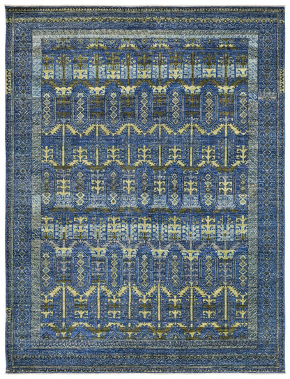  Baluchi Abrash Handwoven Tribal Rug