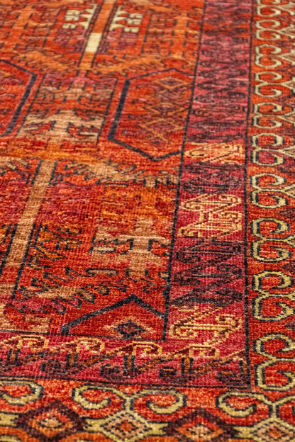 Baluchi Abrash Handwoven Tribal Rug, J87758