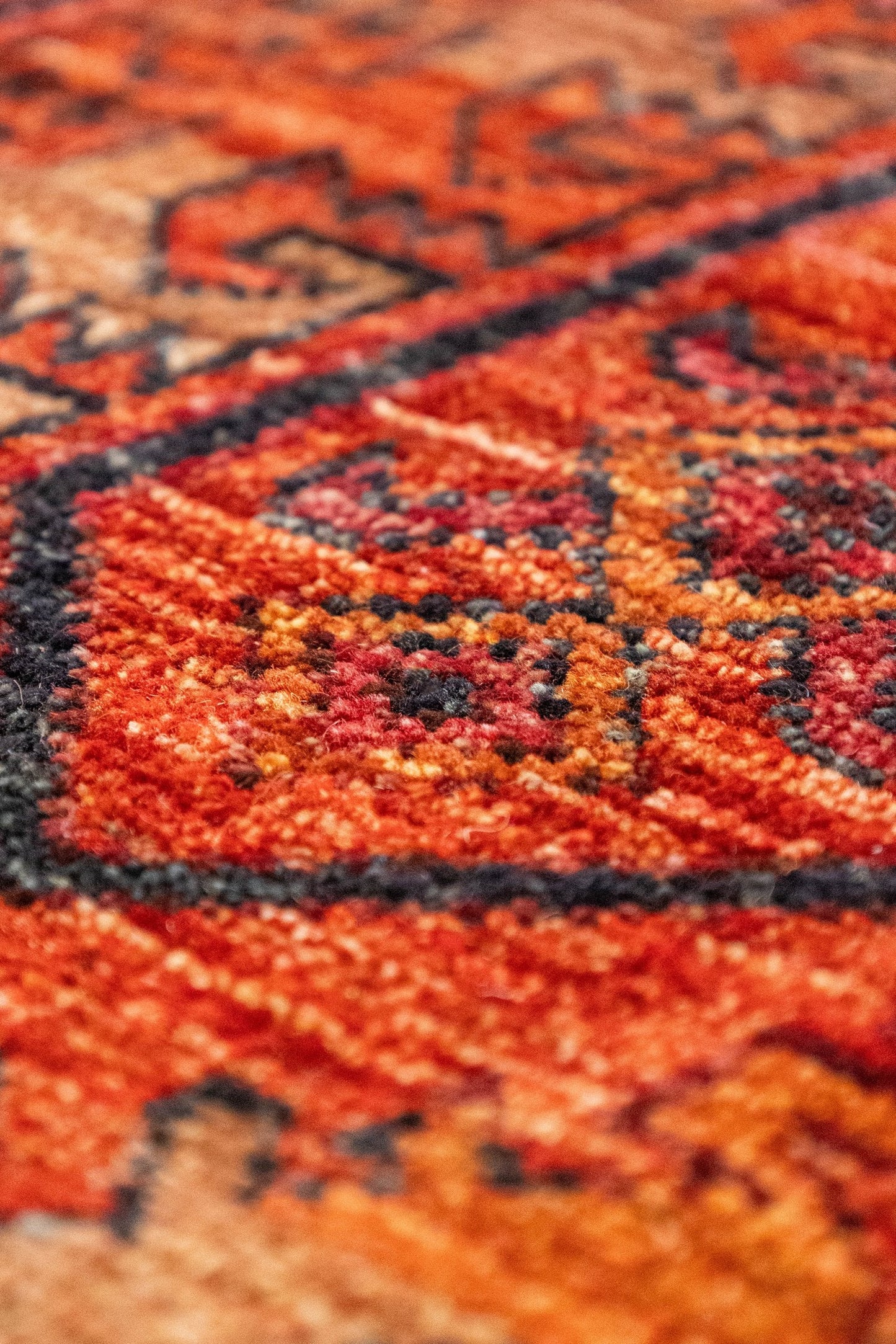 Baluchi Abrash Handwoven Tribal Rug, J87758
