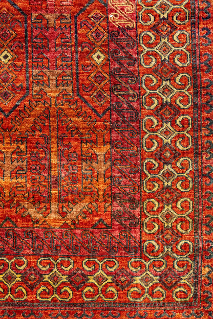 Baluchi Abrash Handwoven Tribal Rug, J87758