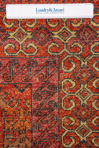 Baluchi Abrash Handwoven Tribal Rug, J87758