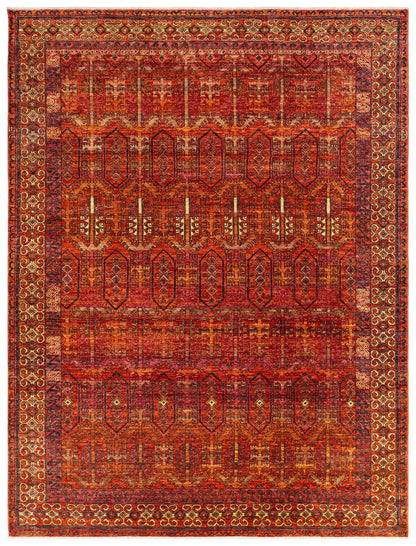  Baluchi Abrash Handwoven Tribal Rug