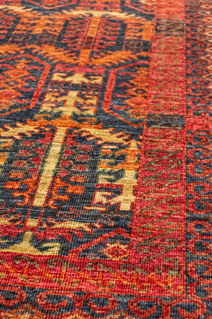 Baluchi Abrash Handwoven Tribal Rug, J87759