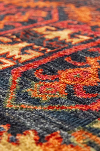 Baluchi Abrash Handwoven Tribal Rug, J87759