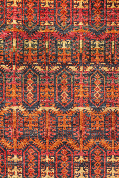 Baluchi Abrash Handwoven Tribal Rug, J87759