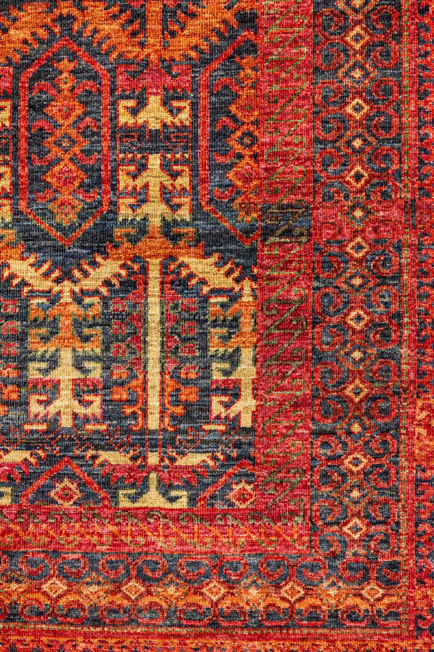 Baluchi Abrash Handwoven Tribal Rug, J87759