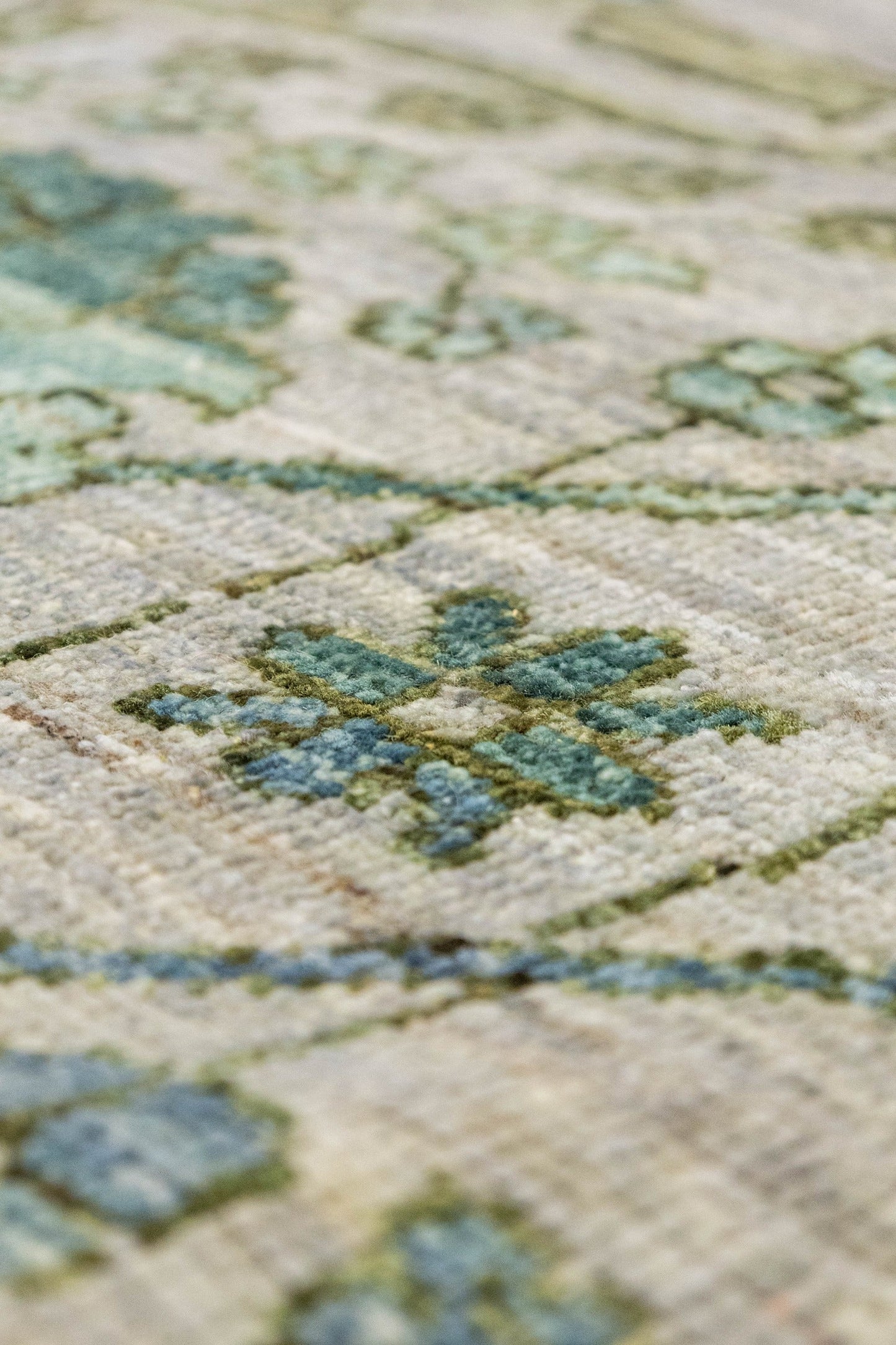 Garous Abrash Handwoven Tribal Rug, J87760