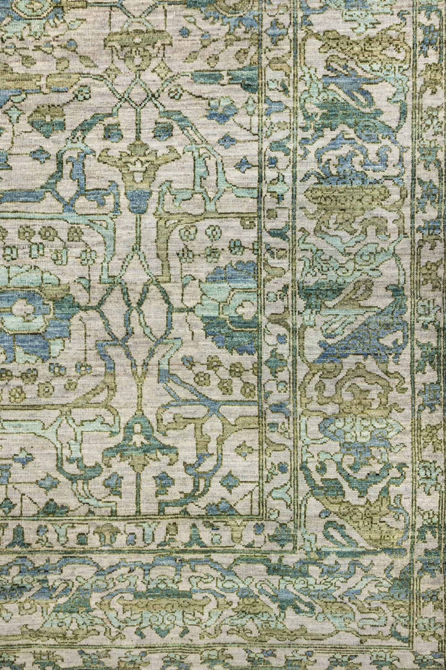 Garous Abrash Handwoven Tribal Rug, J87760