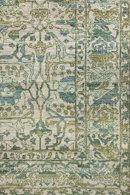 Garous Abrash Handwoven Tribal Rug, J87760