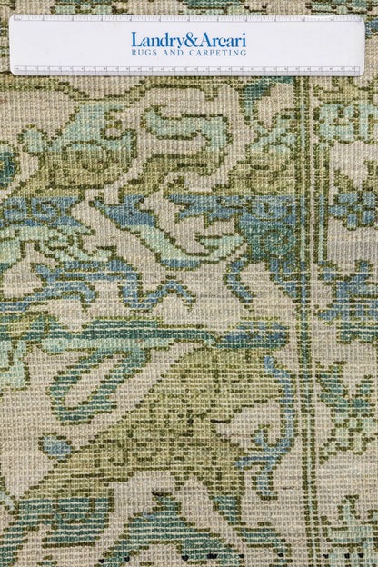 Garous Abrash Handwoven Tribal Rug, J87760