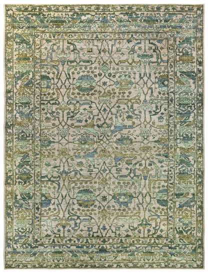  Garous Abrash Handwoven Tribal Rug