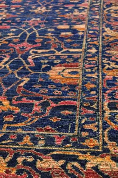 Garous Abrash Handwoven Tribal Rug, J87761