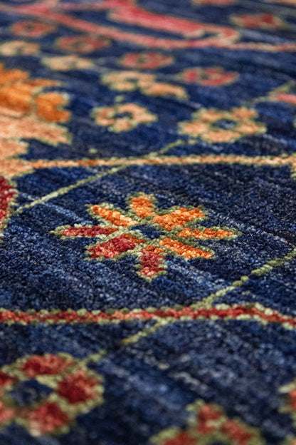 Garous Abrash Handwoven Tribal Rug, J87761