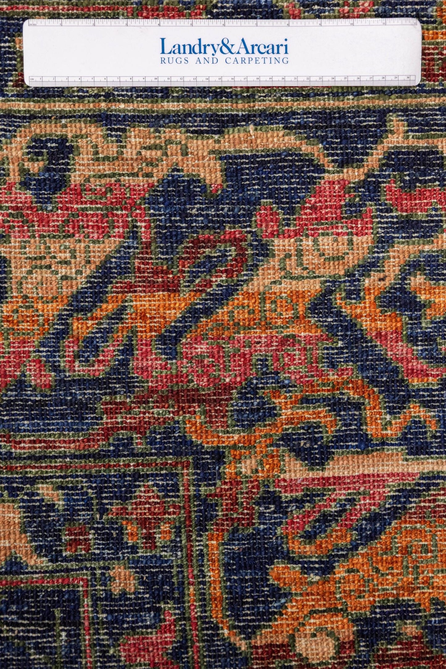 Garous Abrash Handwoven Tribal Rug, J87761