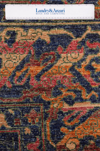 Garous Abrash Handwoven Tribal Rug, J87761