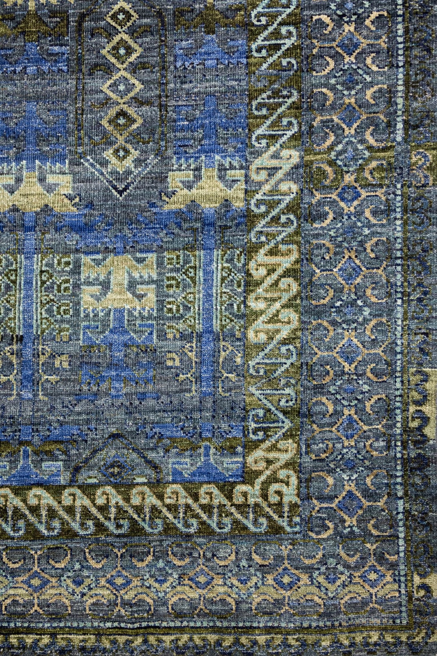 Baluchi Abrash Handwoven Tribal Rug, J87763