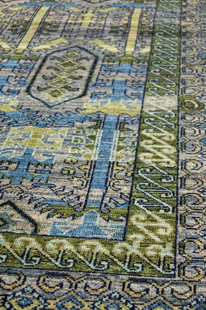 Baluchi Abrash Handwoven Tribal Rug, J87764