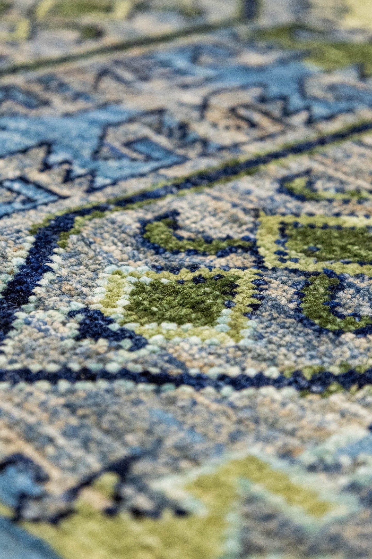 Baluchi Abrash Handwoven Tribal Rug, J87764