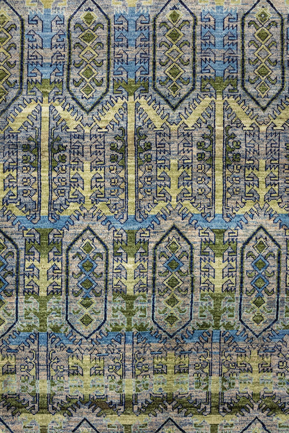 Baluchi Abrash Handwoven Tribal Rug, J87764