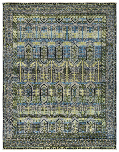  Baluchi Abrash Handwoven Tribal Rug