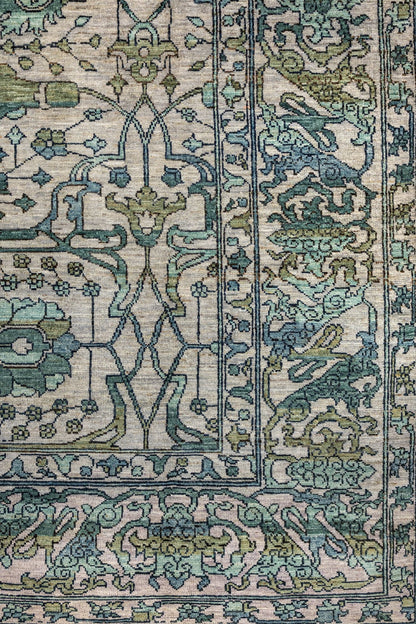 Garous Abrash Handwoven Tribal Rug, J87765