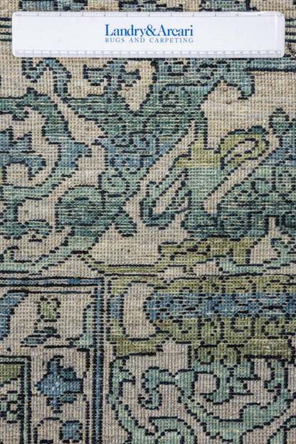 Garous Abrash Handwoven Tribal Rug, J87765