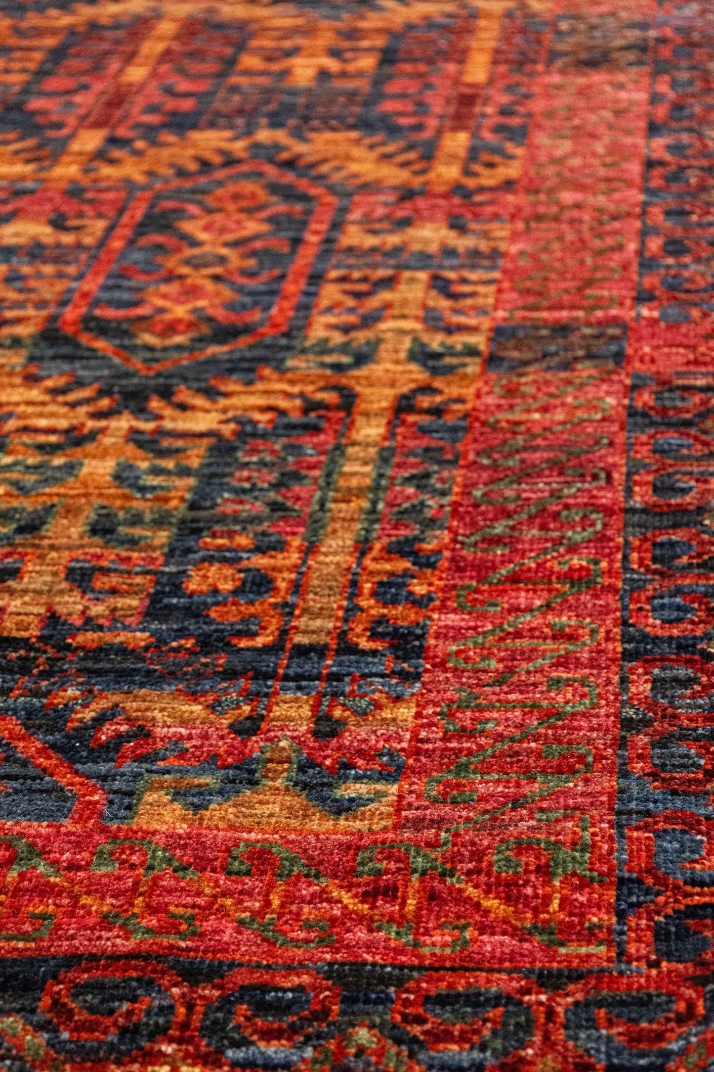 Baluchi Abrash Handwoven Tribal Rug, J87766