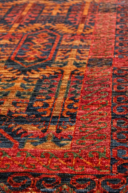 Baluchi Abrash Handwoven Tribal Rug, J87766