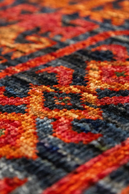 Baluchi Abrash Handwoven Tribal Rug, J87766