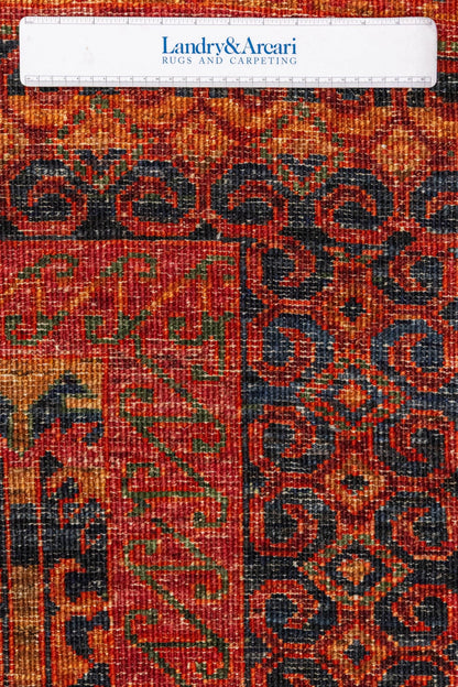 Baluchi Abrash Handwoven Tribal Rug, J87766
