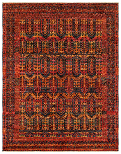  Baluchi Abrash Handwoven Tribal Rug