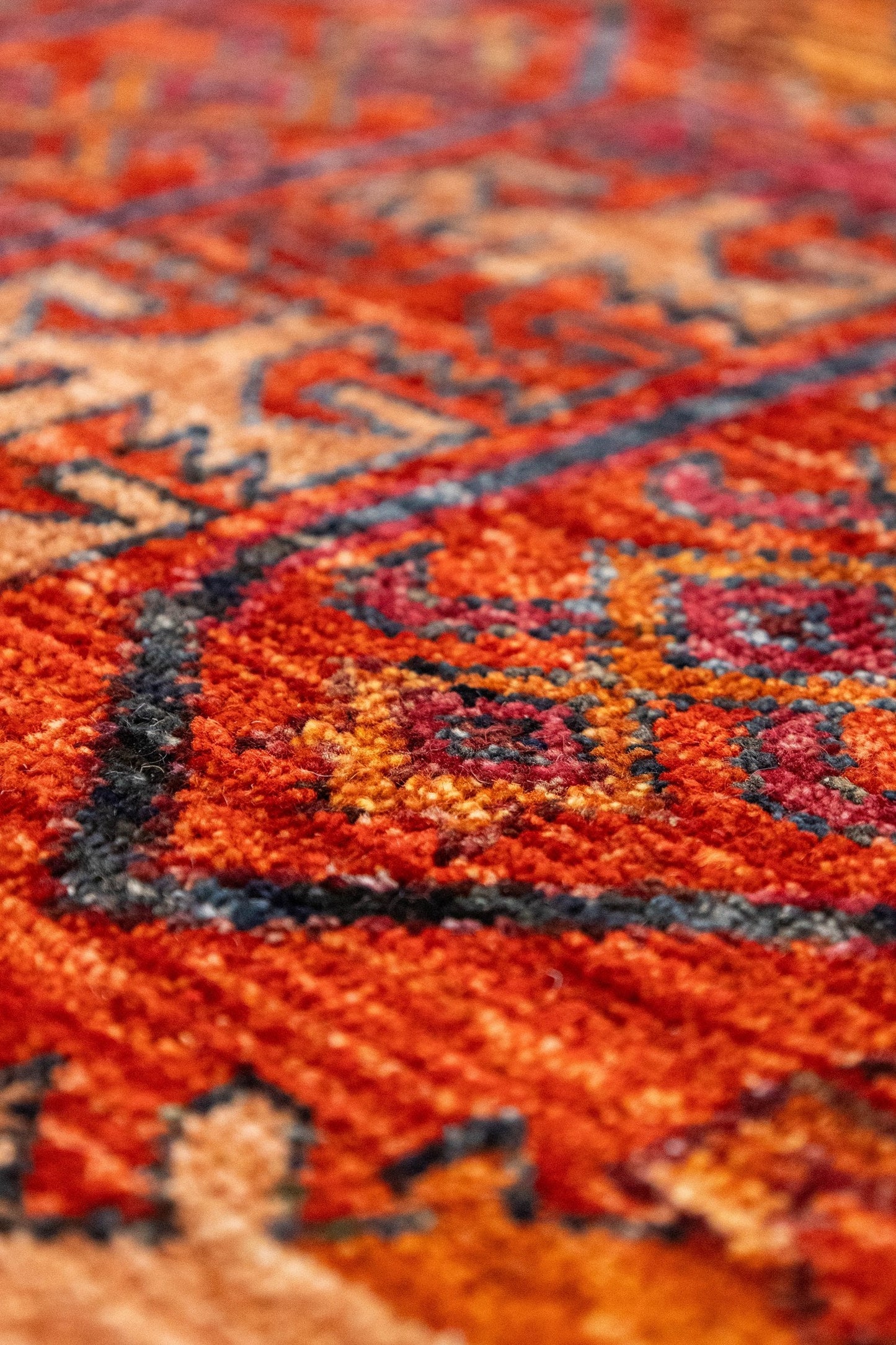Baluchi Abrash Handwoven Tribal Rug, J87768