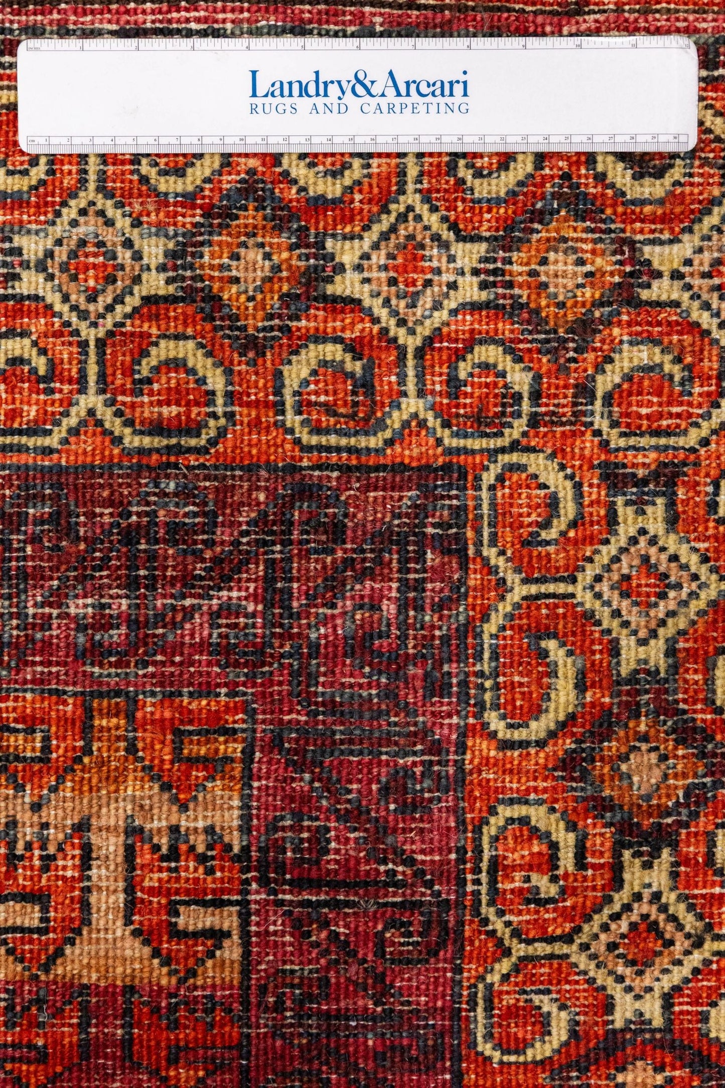 Baluchi Abrash Handwoven Tribal Rug, J87768