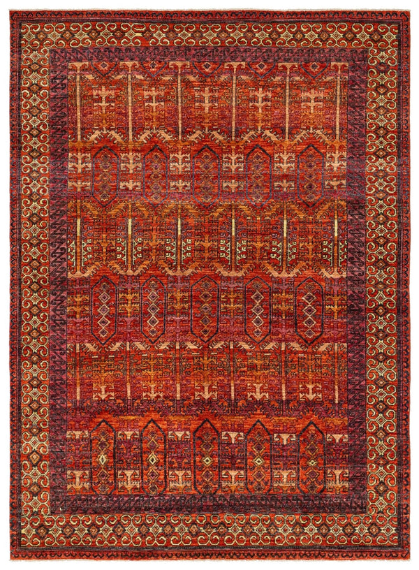 Baluchi Abrash Handwoven Tribal Rug, J87768