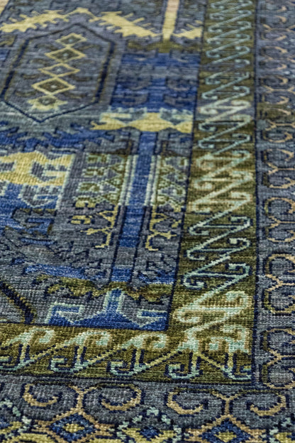 Baluchi Abrash Handwoven Tribal Rug, J87769