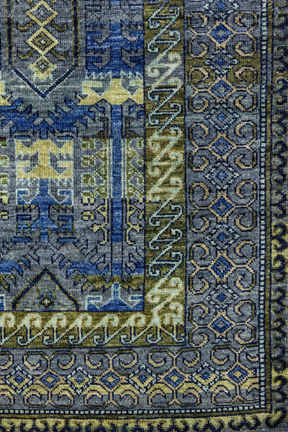 Baluchi Abrash Handwoven Tribal Rug, J87769