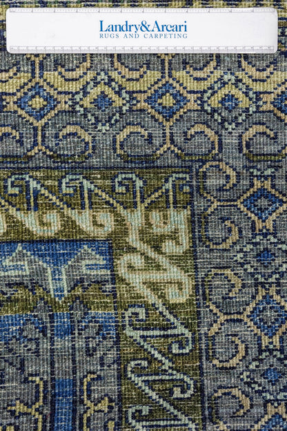 Baluchi Abrash Handwoven Tribal Rug, J87769