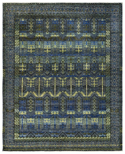  Baluchi Abrash Handwoven Tribal Rug