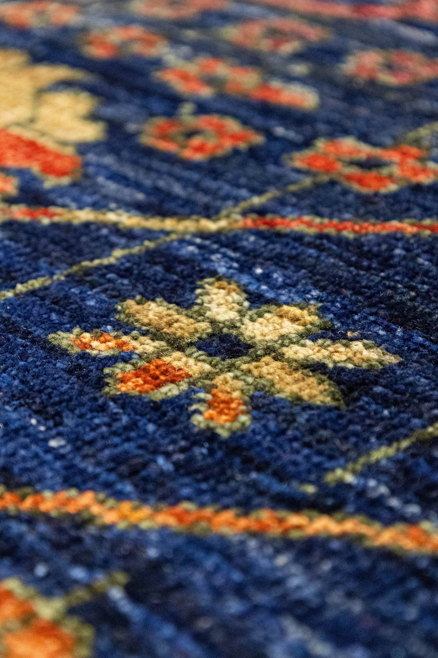 Garous Abrash Handwoven Tribal Rug, J87770
