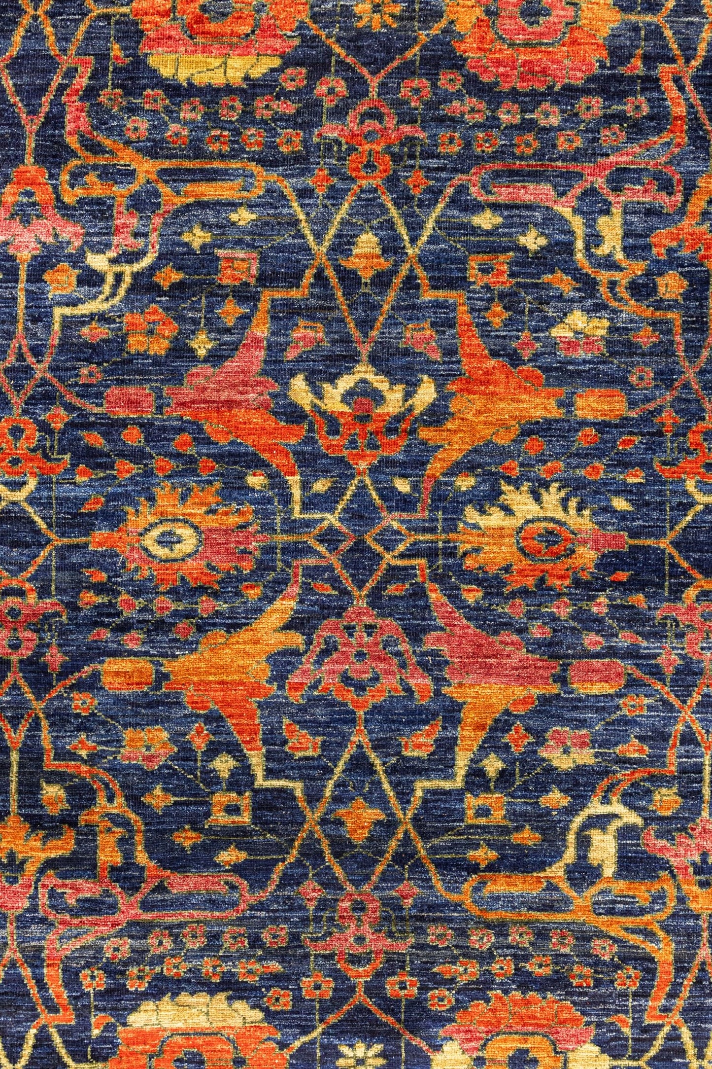 Garous Abrash Handwoven Tribal Rug, J87770