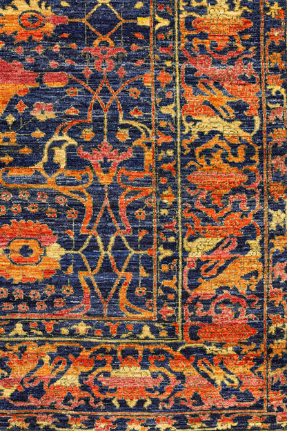Garous Abrash Handwoven Tribal Rug, J87770