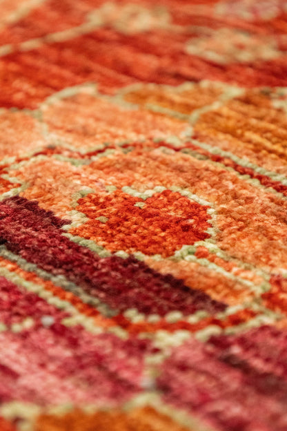 Garous Abrash Handwoven Tribal Rug, J87772