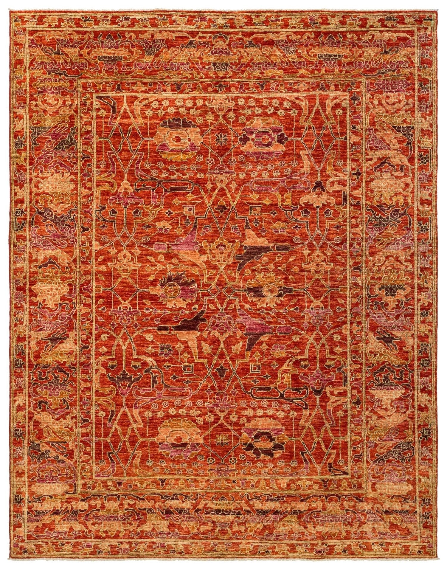 Garous Abrash Handwoven Tribal Rug | Landry & Arcari – Landry & Arcari ...