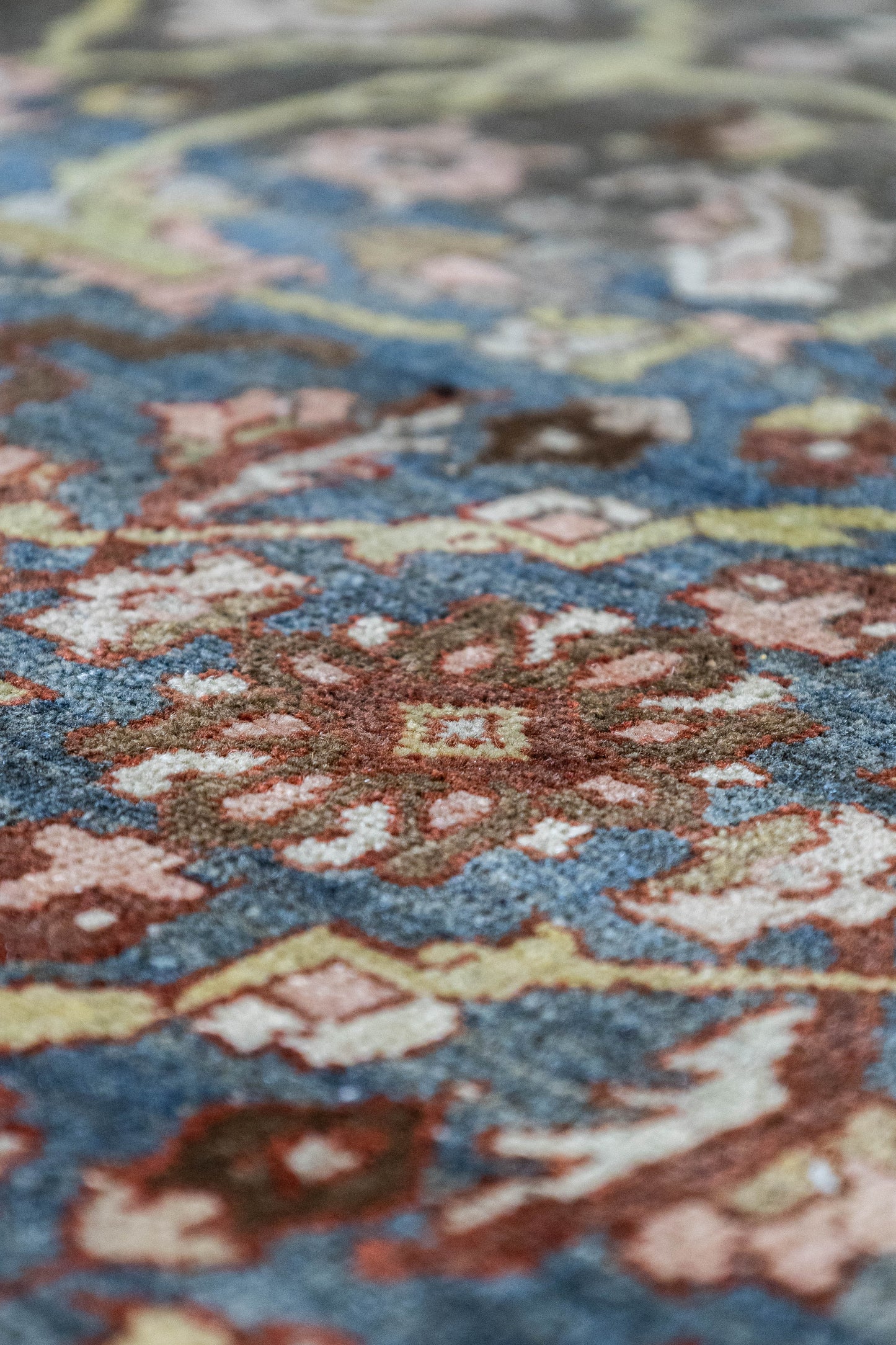 Antique Bijar Handwoven Traditional Rug, JF5966