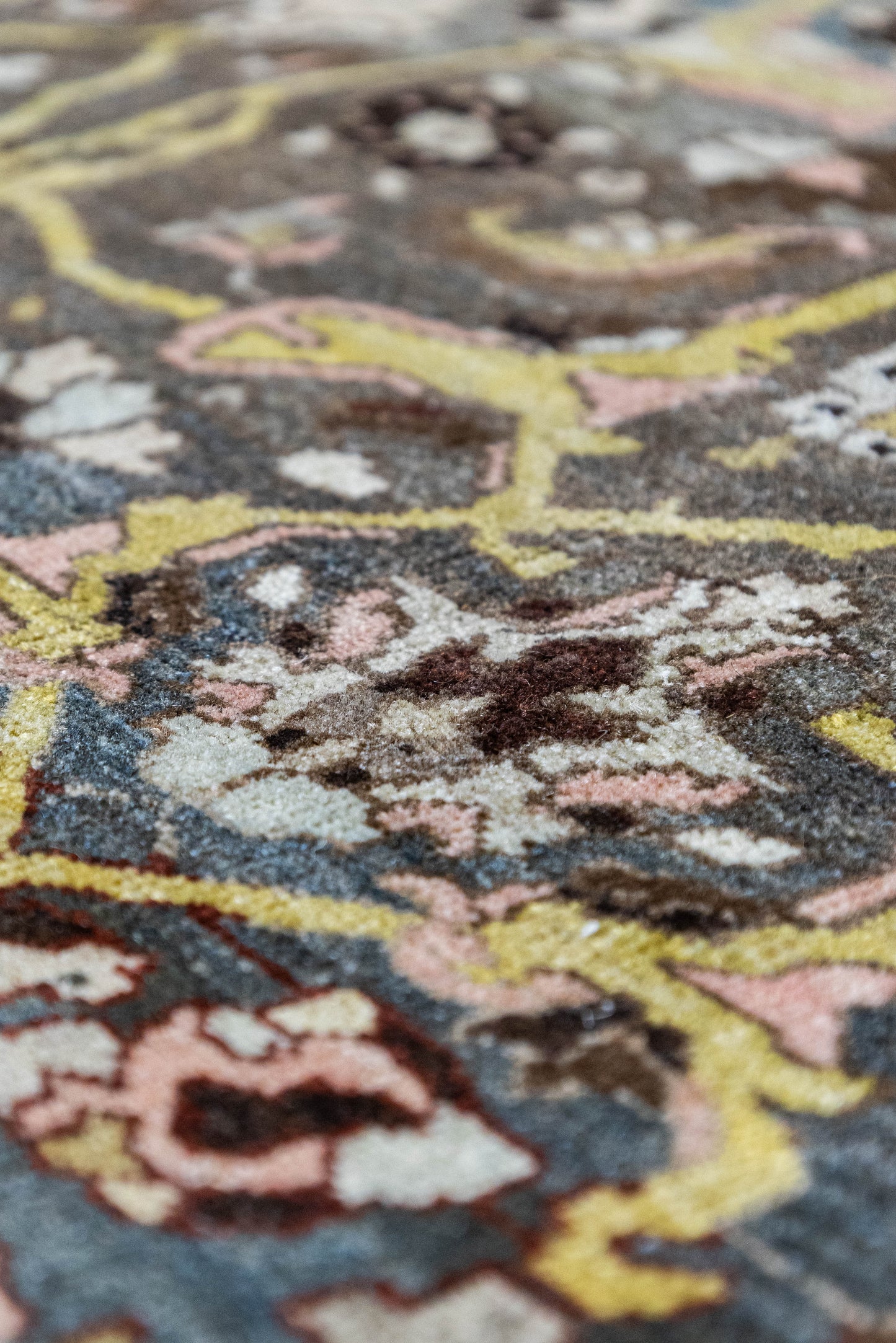 Antique Bijar Handwoven Traditional Rug, JF5966